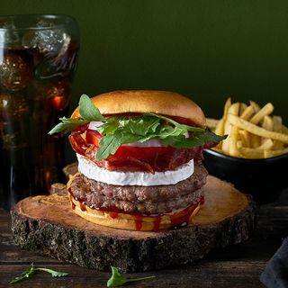 Menú Goat Cheese Double Burger