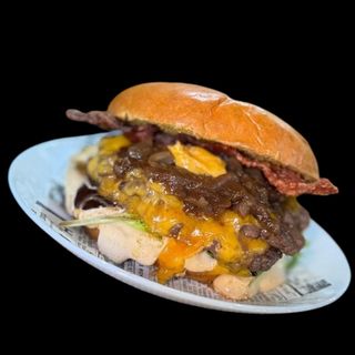 Burger Doble Smash Y Salsa Pome