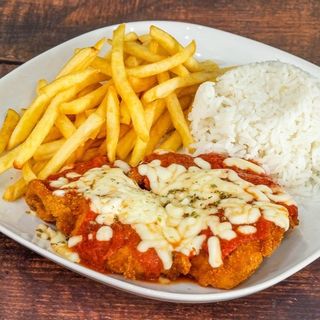 File de Frango a Parmegiana