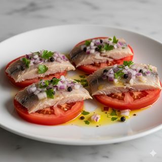 Melva Canutera Con Tomate Al Estilo Gaditana