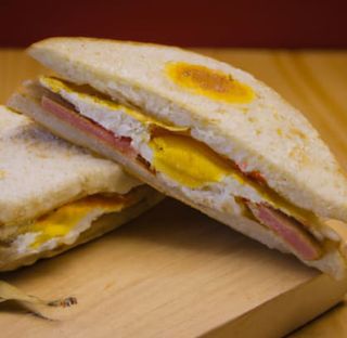 Sándwiches vegetal Salmón Queso 