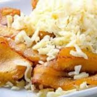 Tajadas de Plátano con Queso