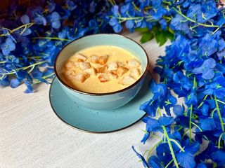 Сирний крем суп