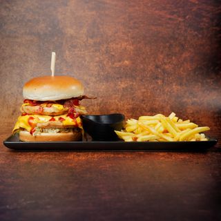 Dupli pileći burger