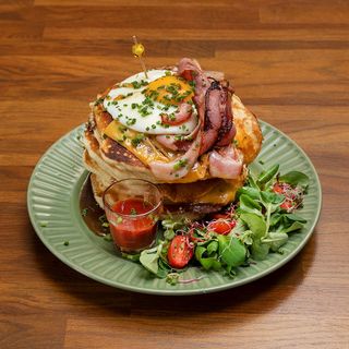Pancakes syrop klonowy