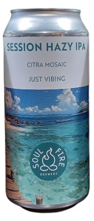 Just Vibing Soul Fire Lata 44 cl.