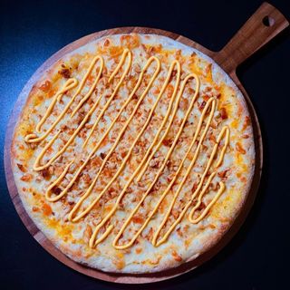 Сырный цыпленок пицца