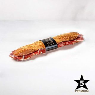 Flauta De Jamón 5 Estrellas Premium - Cortado A Cuchillo