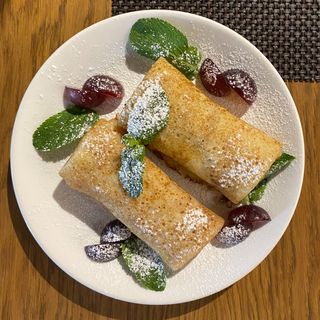 Блинчики с творогом