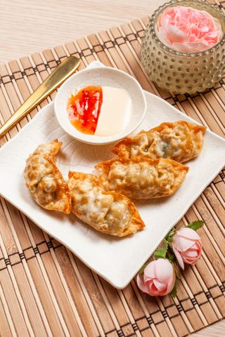 Há cảo chiên - ravioli fritti