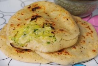 5 Pupusas De Calabacín Con Queso