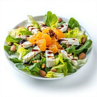 Ensalada de queso cabra