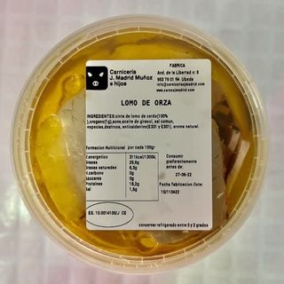 Lomo De Orza (300 G.)