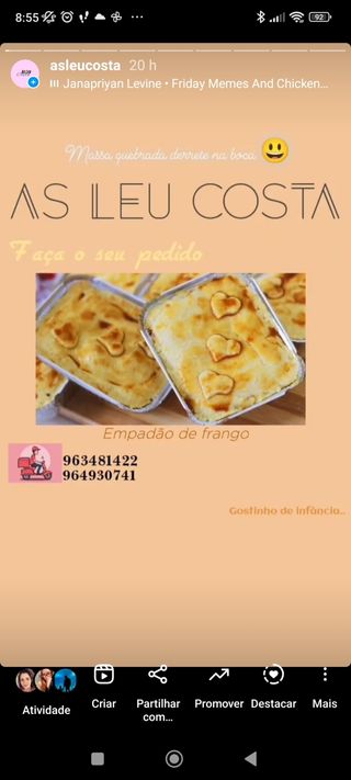 Empadão de massa quebrada 