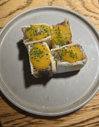 Katsu sando de atún