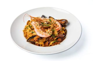 Tagliatelle Al Frutti Di Mare