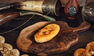 ჭვიშტარი (მჭადი სულგუნით)