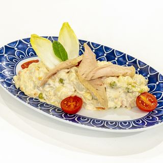 Ensaladilla rusa con bonito del Norte.