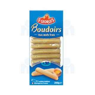 Biscuits boudoirs aux œufs frais x30 200g - ST GEORGES