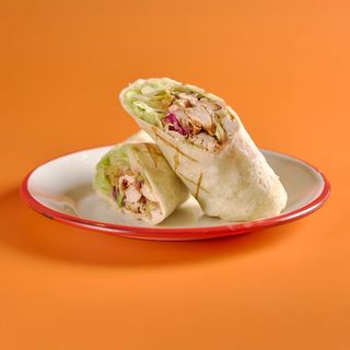 Wrap de Frango Desfiado