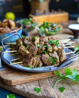 Brochettes De Boeuf