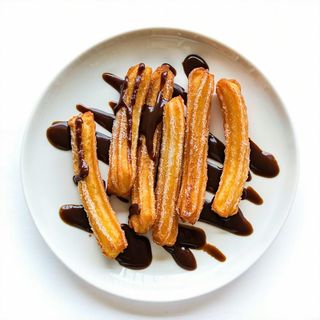 Churros con Nutella
