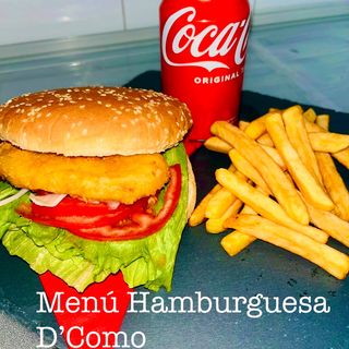 Combo de Hamburguesa De Pollo Crujiente