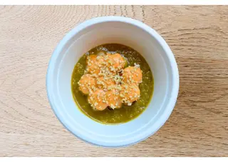 Curry de puerros a la brasa