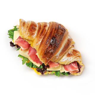 Croissant Jamón Ibérico y Queso