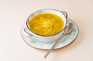 Домашний куриный суп