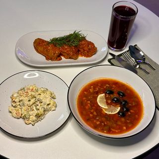 Бізнес-ланч "Коли сильно голодний"