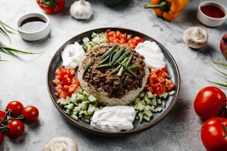 Маклюбе с мясом