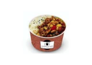 Don buri con pollo gongbao