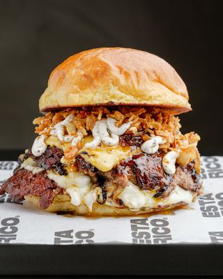 Oklahoma bacon truffle burger