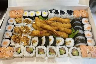 36. Gambas Pandas e Uramaki