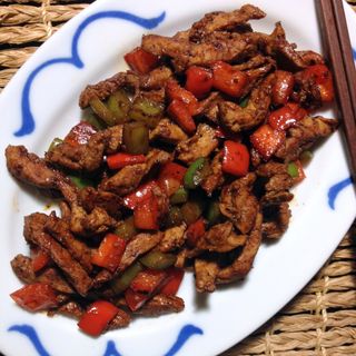 71. Cerdo Con Salsa Picante