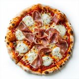 Pizza classica italiana singola prosciutto senza glutine