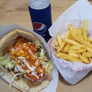Menú Kebab, Lata Y Patatas