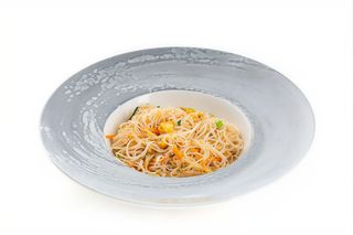 45Spaghetti di riso con verdure