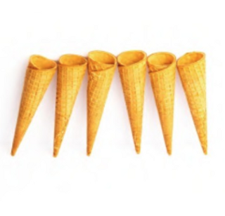 Confezione coni in cialda 5 pezzi