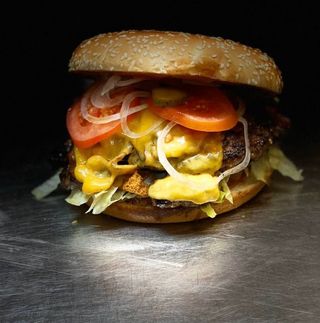 Menù maxi hamburger