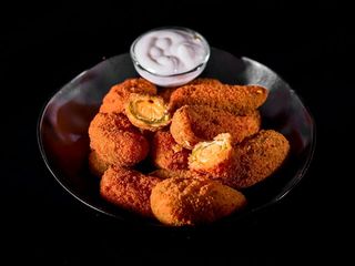 JALAPENOS RELLENOS CON QUESO