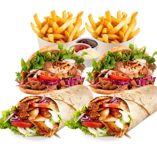 Oferta 4 Kebabs