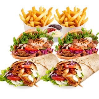 Oferta 4 Kebabs