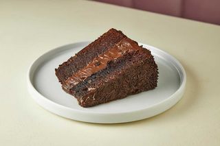 Bolo de Cenoura c/ Brigadeiro (1 Fatia)