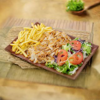 Plato Kebab Con Pollo