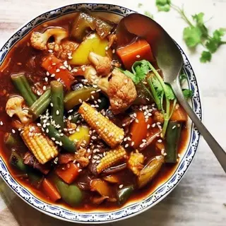 Sweet N Sour Vegetables