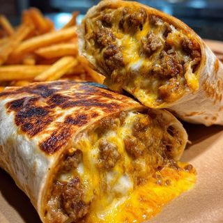 Burrito viande hachée