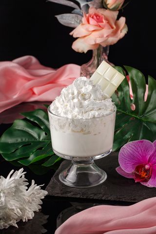 Velvet Vanilla Hot Chocolate