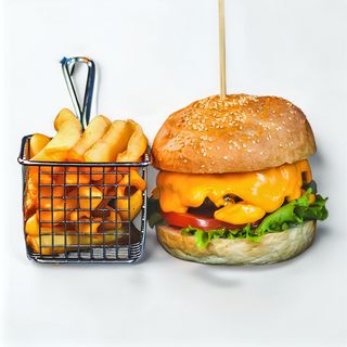 Bizarre classic burger